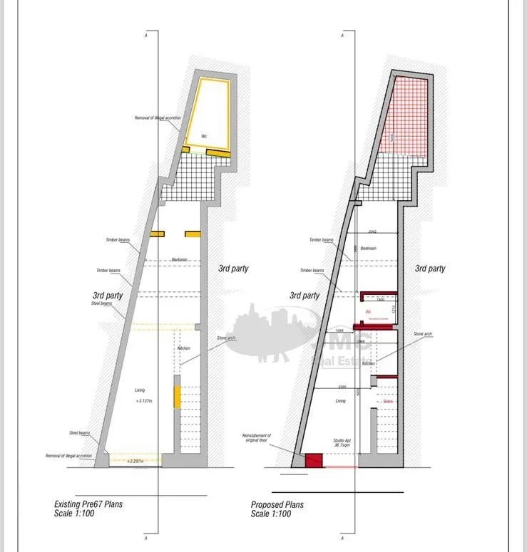 Sliema ground floor maisonette