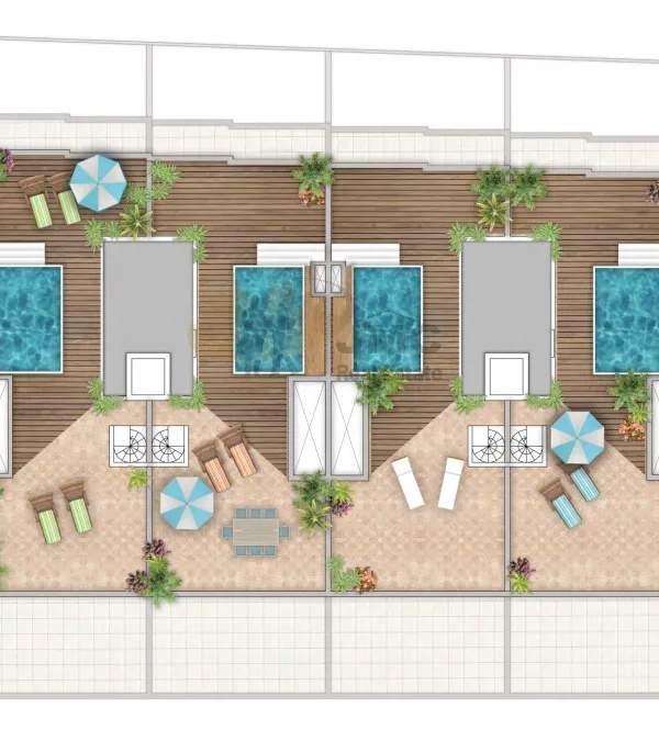 Mellieha luxury finished 3 bedroom penthouses with roof garden & Pool