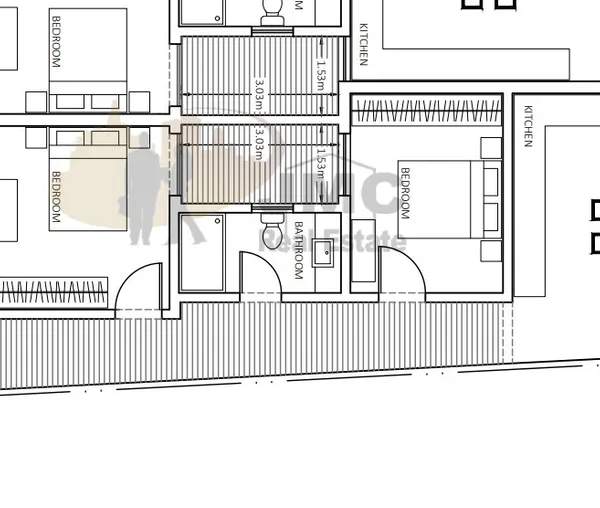 Gudja finished 2 bedroom ground floor maisonette