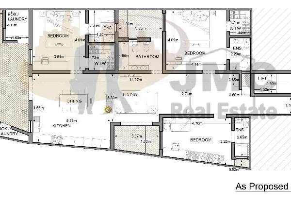 Zejtun 3 bedroom ground floor maisonette with Pool