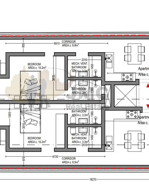 Luqa finished 2 bedroom apartments