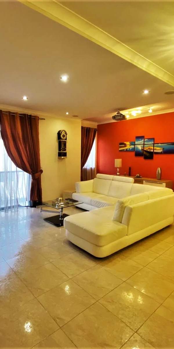 Gzira fully furnished 3 bedroom apartment