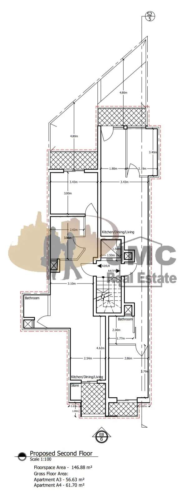 Pieta finished 2 bedroom apartment