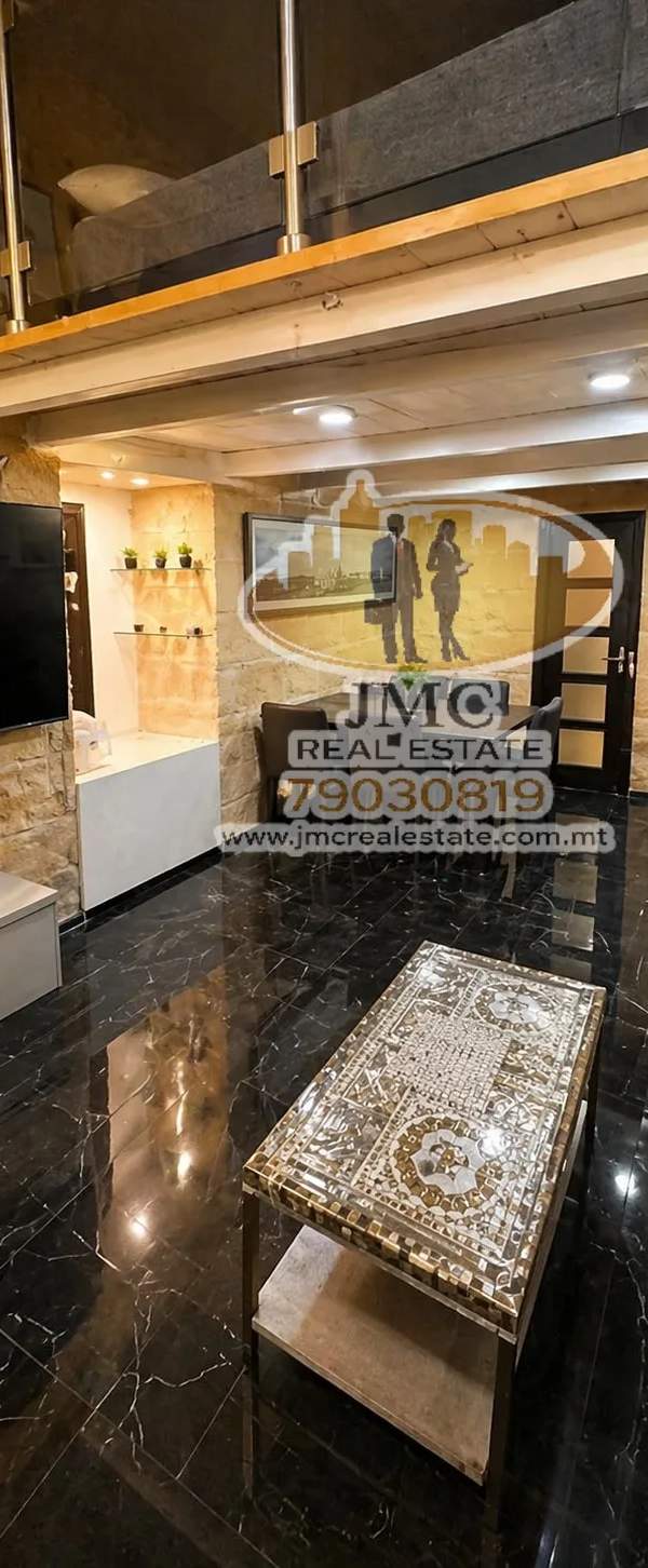 Żabbar furnished 1-Bedroom Studio Maisonette