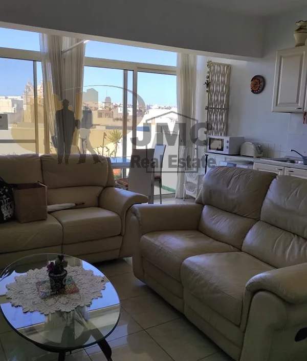 Birkirkara centrally located 2 bedroom penthouse with own airspace