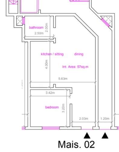 Tarxien finished 1 bedroom ground floor maisonette