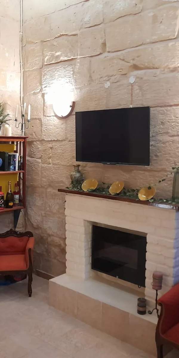 Birkirkara fully furnished & converted 2 double bedroom townhouse