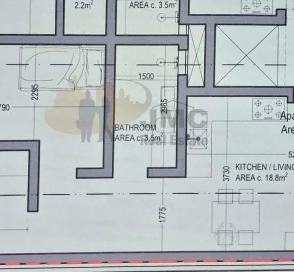 Luqa finished 2 bedroom penthouse with country views