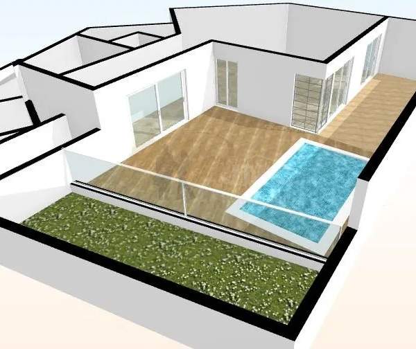 Lija Villa with pool and large garage