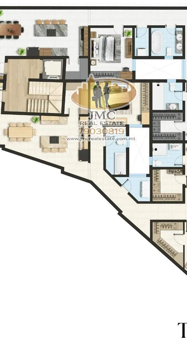Qrendi large new apartments and penthouses