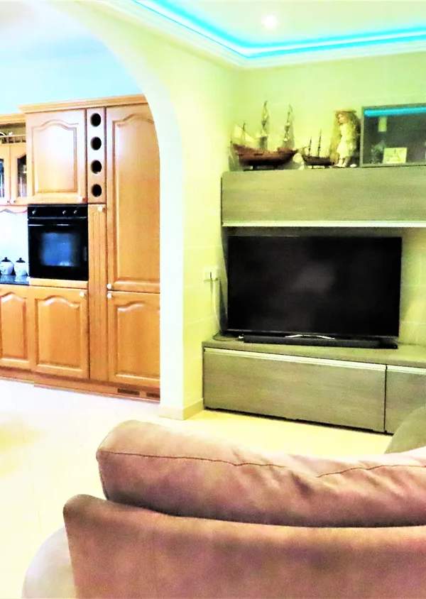 Mqabba furnished 4 bedroom solitary duplex maisonette with full airspace