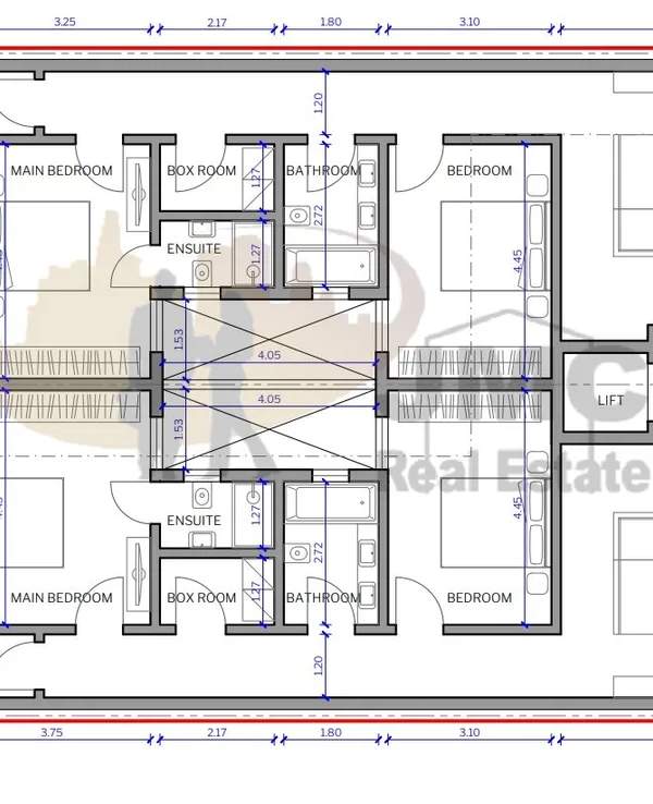 Zabbar finished 3 double bedroom apartments