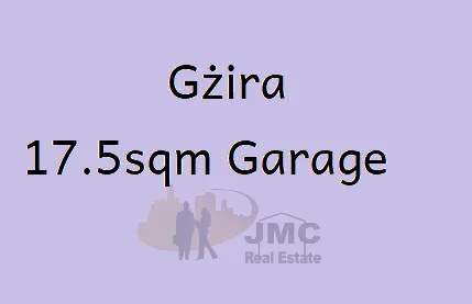 Gzira 17.5sqm garage