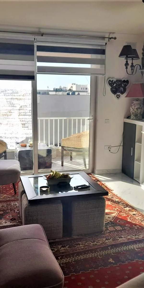 Zebbiegh partly furnished 3 double bedroom apartment