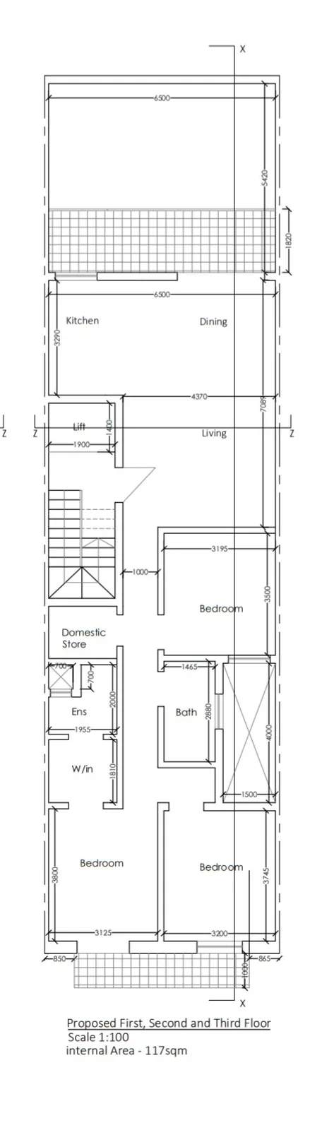 Hamrun finished 3 bedroom apartments