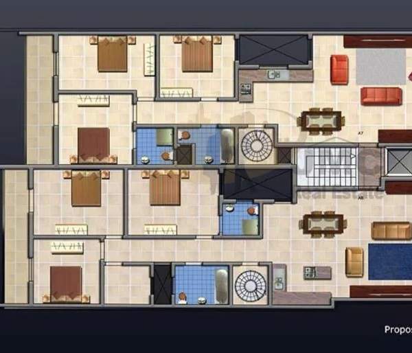 Burmarrad fully finished 3 double bedroom penthouse with Pool