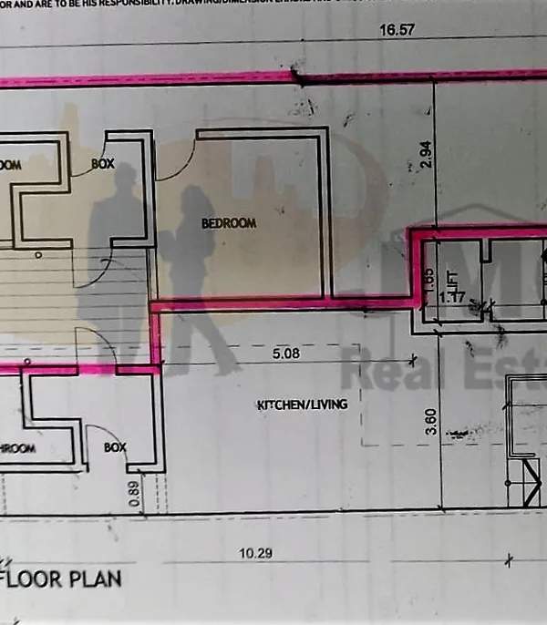 Mosta 2 bedroom ground floor maisonette with backyard