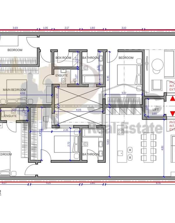 Zabbar finished 2- & 3-bedroom penthouses