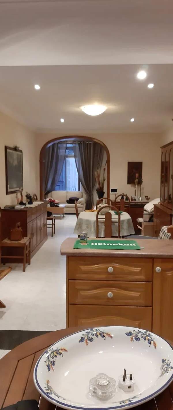 Paola (Rahal Gdid) partly furnished 2-double bedroom apartment with own roof & airspace
