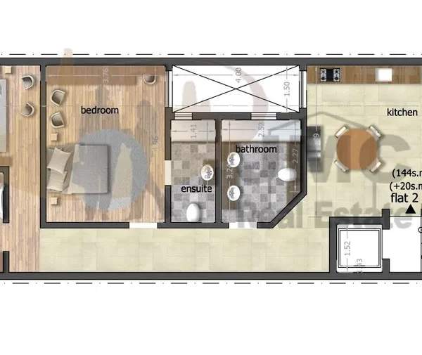 Zejtun finished 3 bedroom apartment
