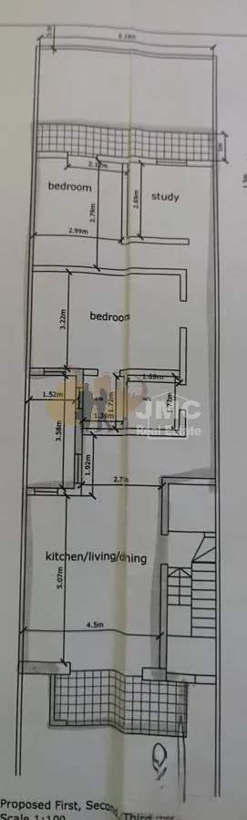 Mellieha finished 3 bedroom apartment with sea view