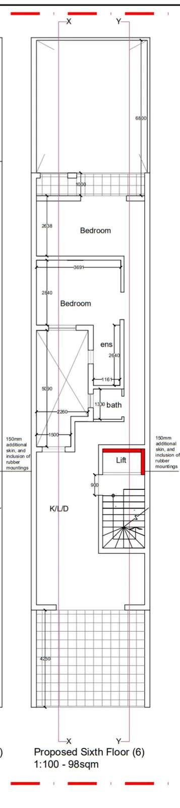 St.Julians finished 2 bedroom penthouse