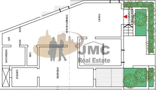 Hamrun finished 2 bedroom maisonette