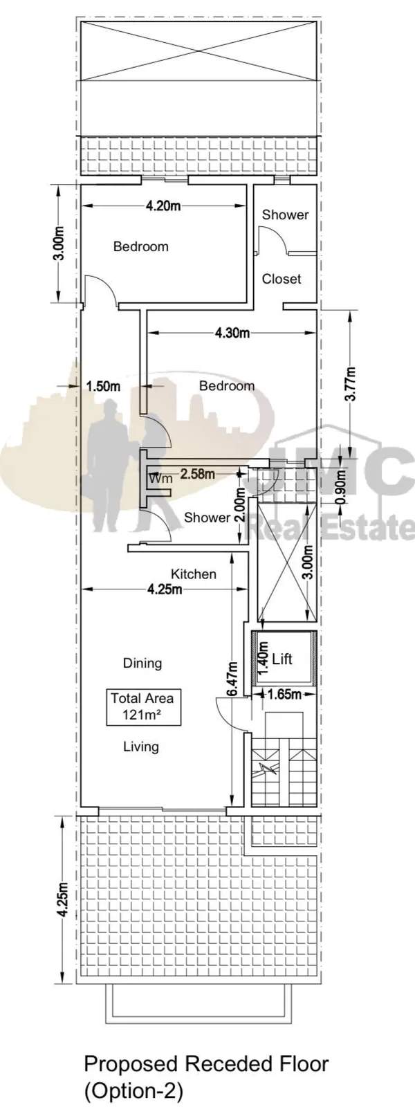 Luqa 2 bedroom penthouse