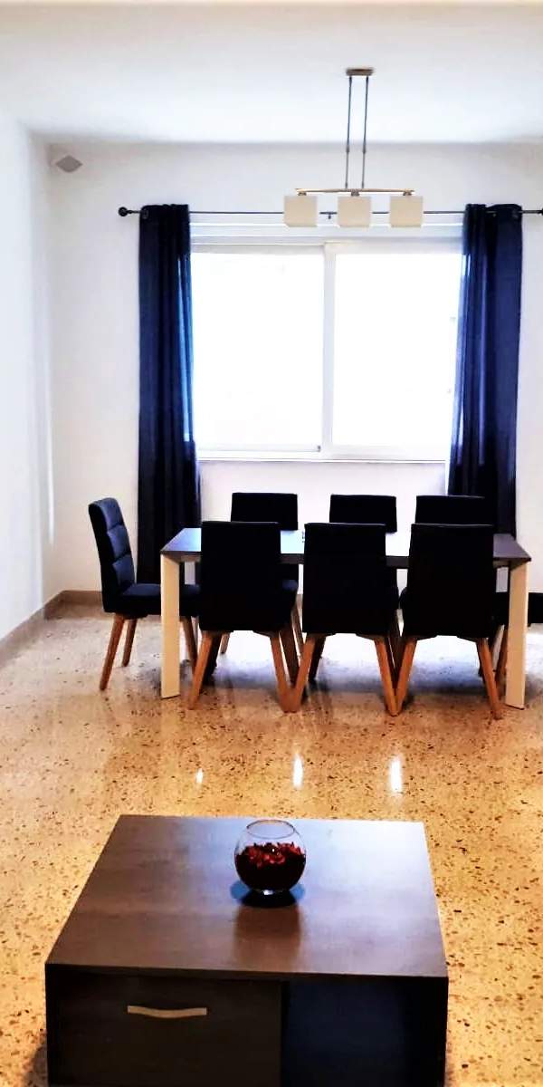 St.Julians furnished 3 double bedroom apartment