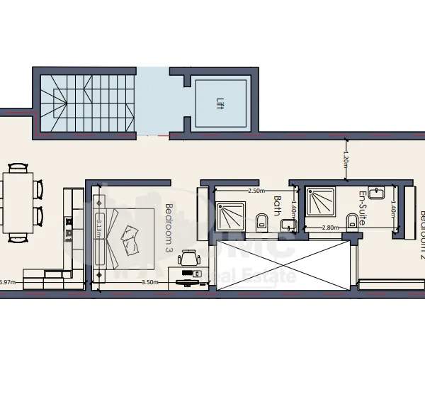 Qormi 3 double bedroom apartment