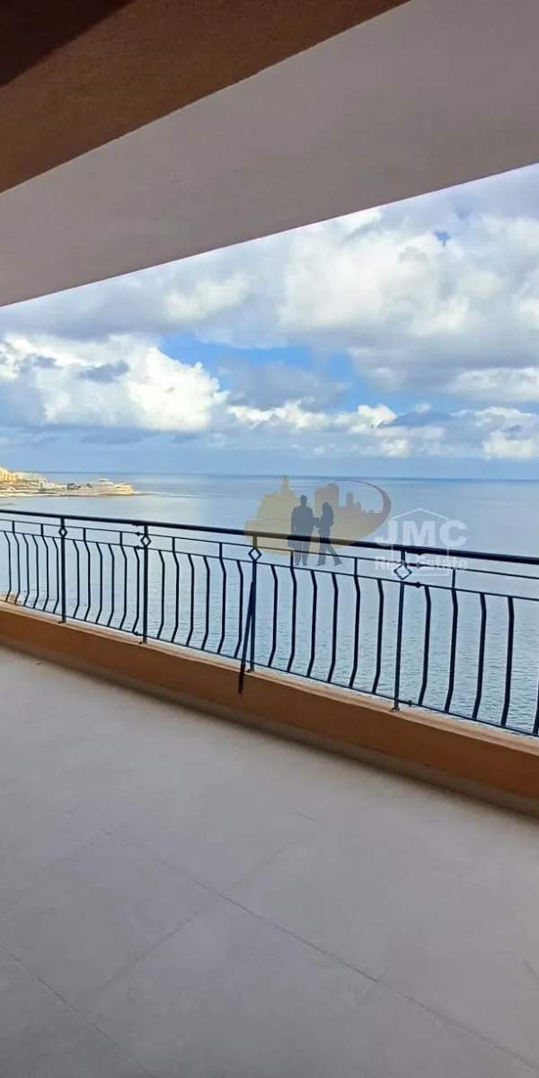Sliema 3 bedroom apartment with terrace having sea views