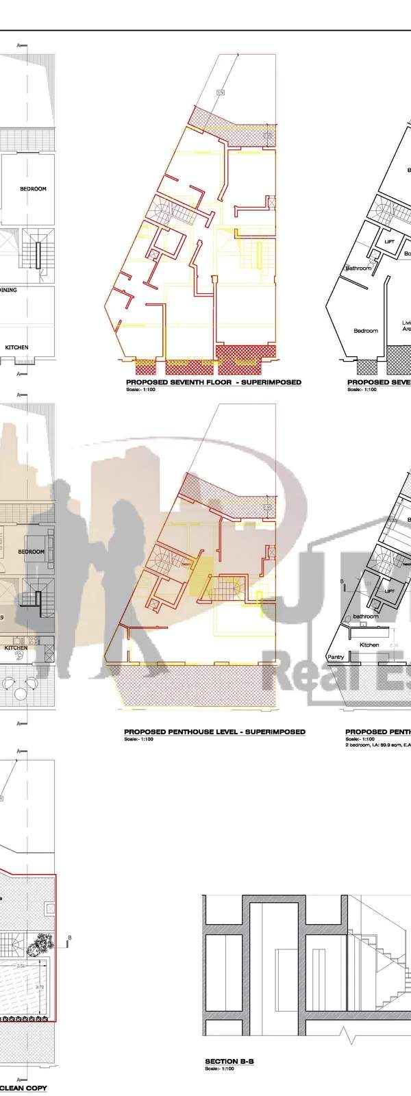 Sliema finished 2 bedroom penthouse