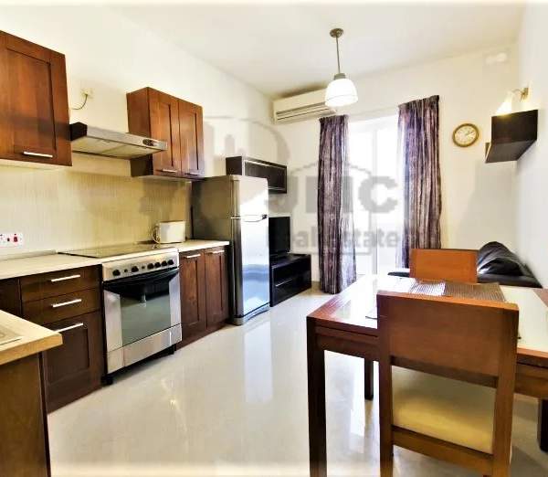 Bugibba fully furnished 1 bedroom apartment