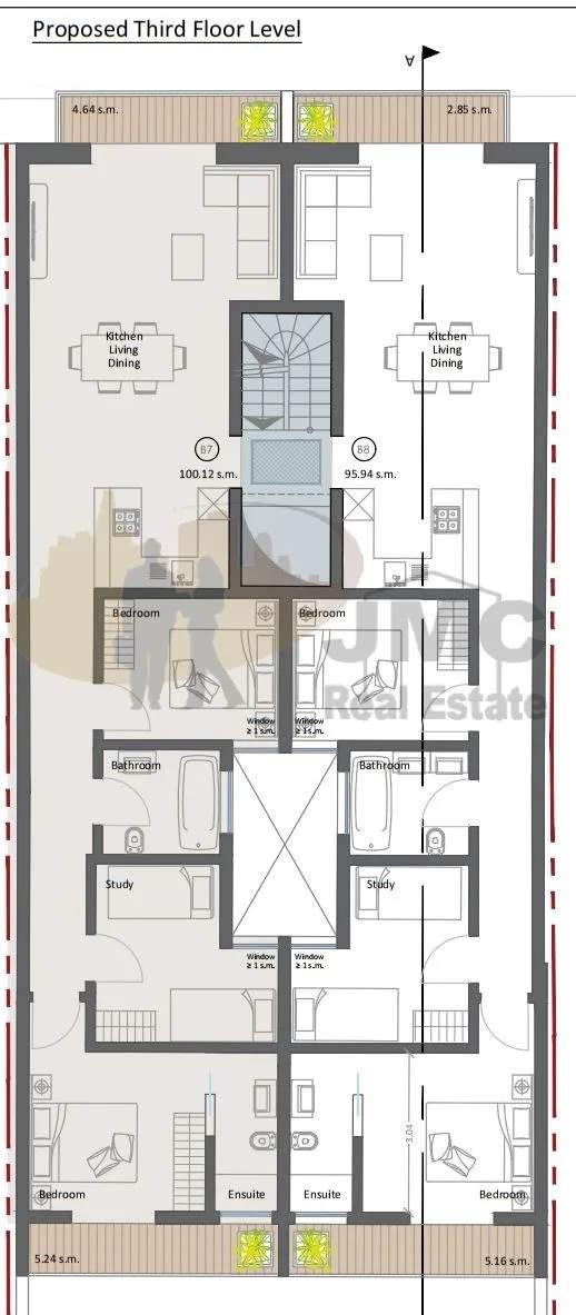 Paola (Rahal Gdid) 3 bedroom apartment