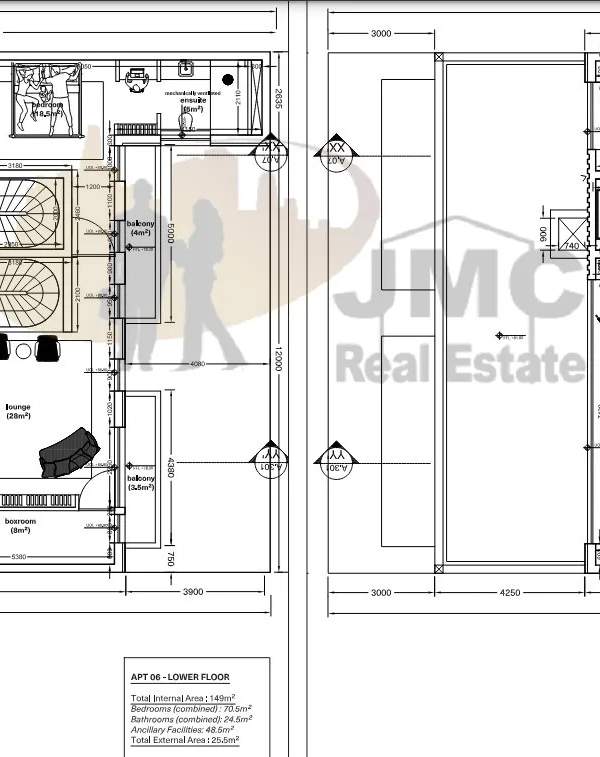 Attard finished 2- & 3-bedroom apartments