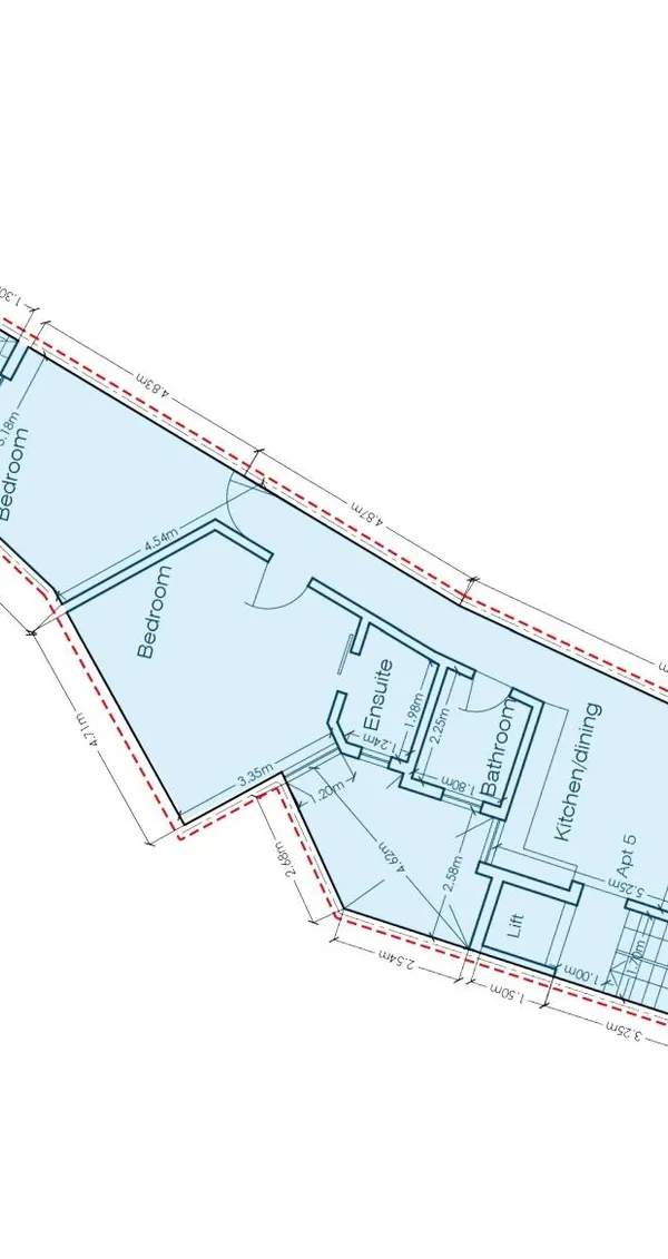 Pieta' fully finished 2 bedroom penthouse
