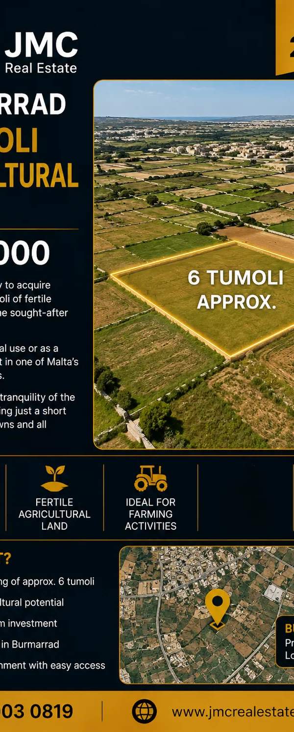 Burmarrad 6 tumoli field