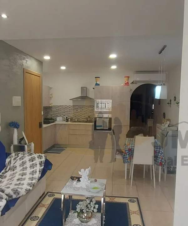 Fgura partly furnished 3 bedroom apartment