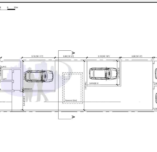Mosta 5/6 Car Garage