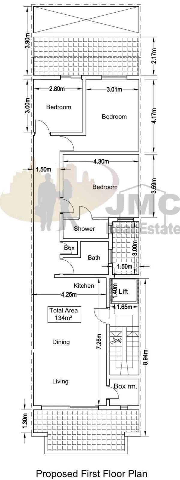 Luqa 3 bedroom apartments