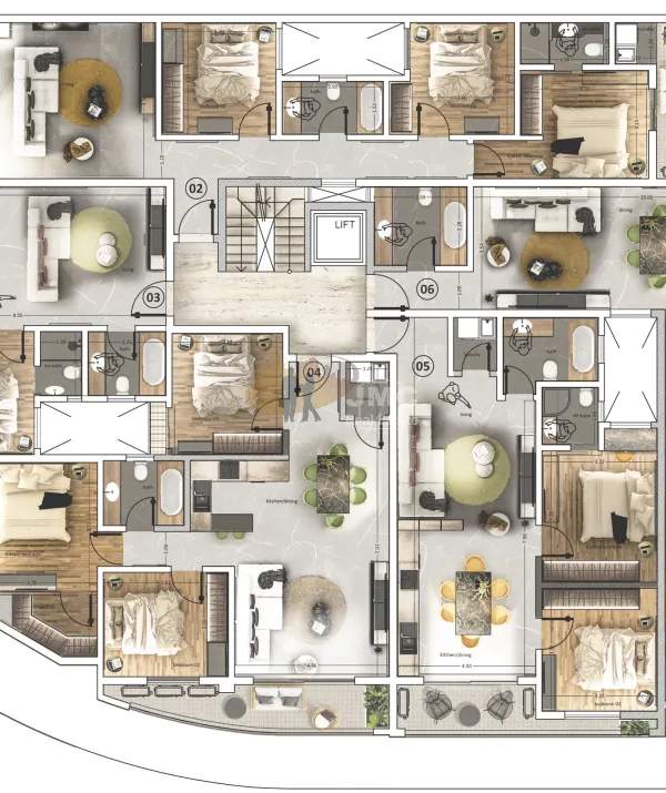 Qormi Highly Finished 2- and 3-bedroom apartments