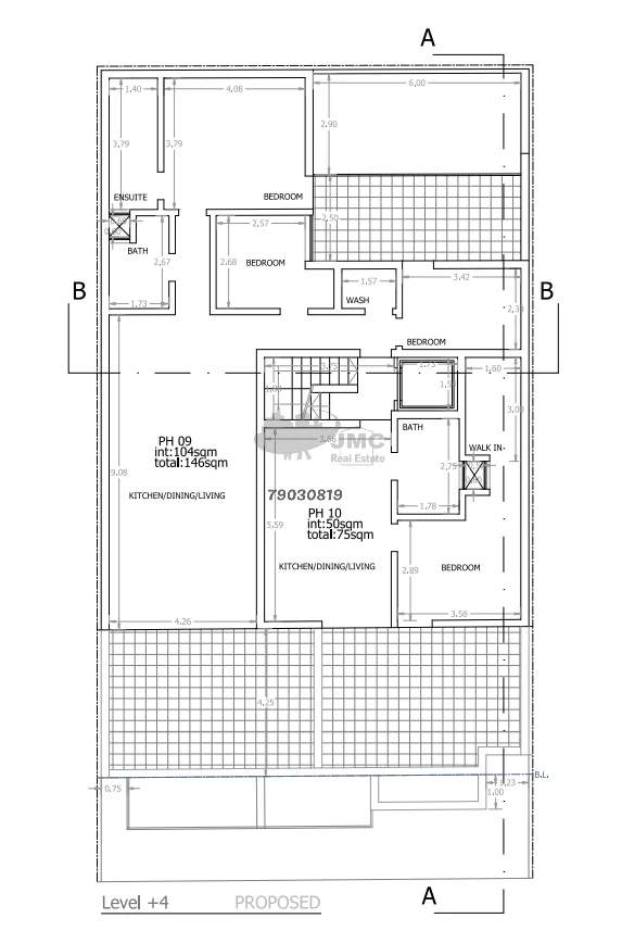 Zabbar 1- and 3-bedroom penthouses