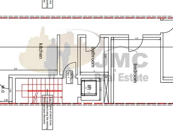 Hamrun finished 3 bedroom apartments