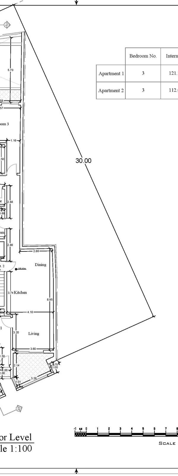 Qawra finished 3 bedroom apartments
