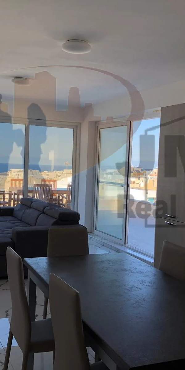 Mellieha fully furnished 2 bedroom penthouse with views