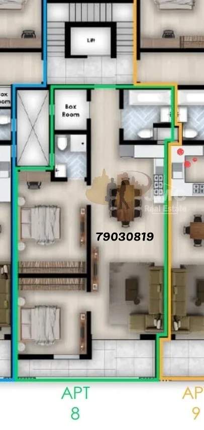 Zabbar fully finished 2 bedroom apartment