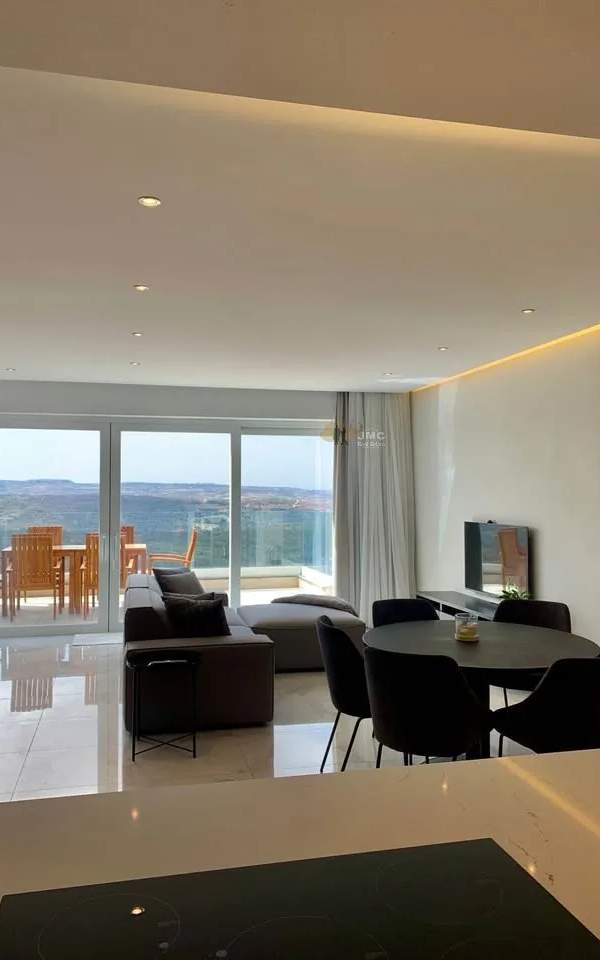Mellieha fully furnished 3 Bedroom Apartment with Views