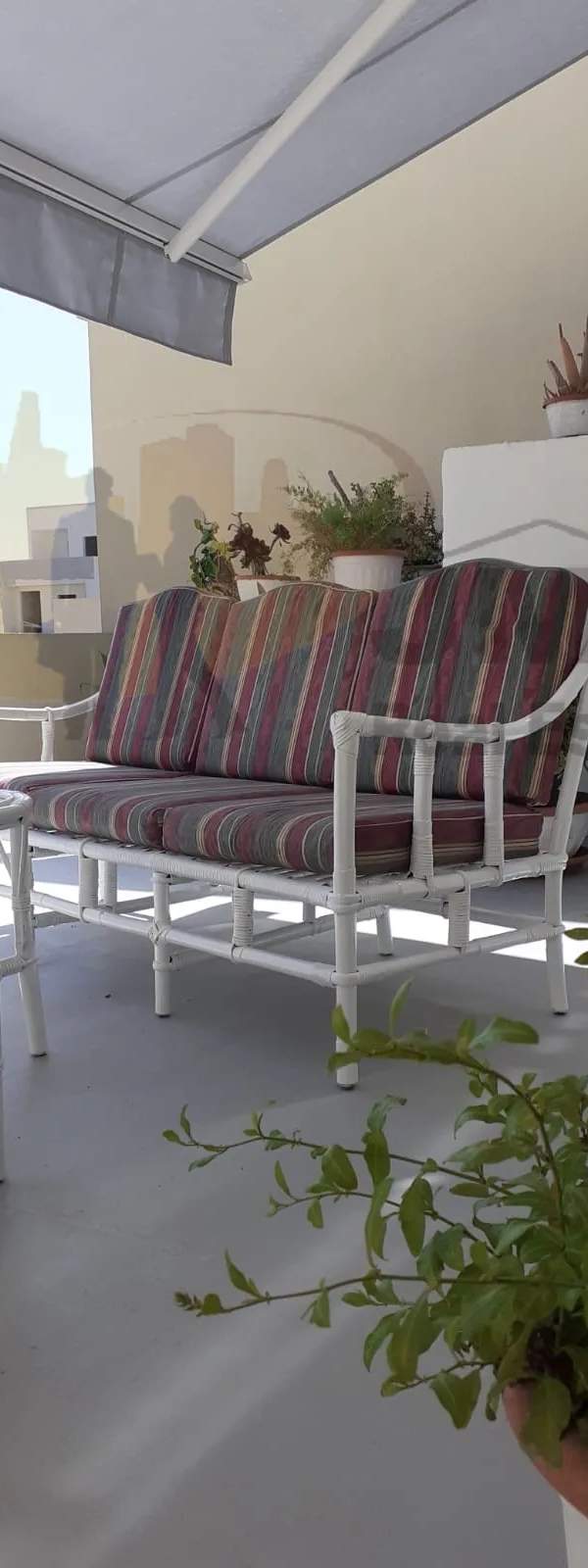 Birzebbugia furnished 2 bedroom duplex maisonette with airspace (3+1 area)