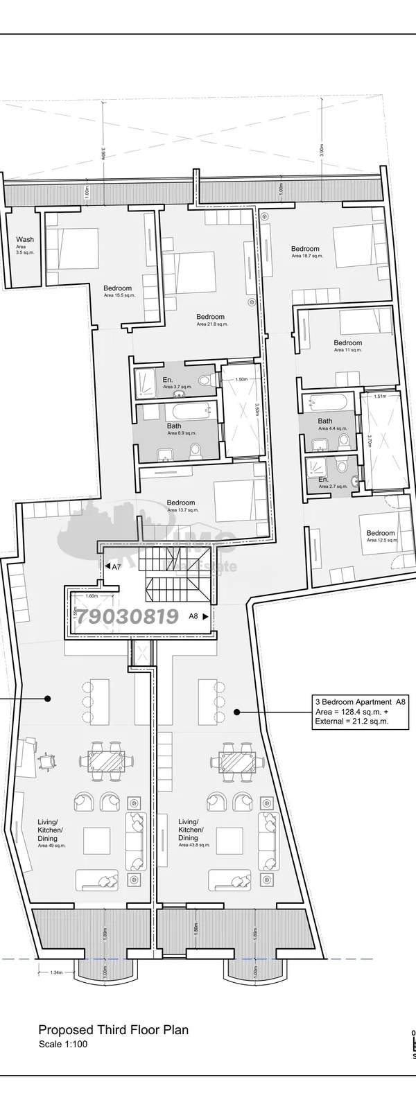 Balzan finished 3 bedroom apartments