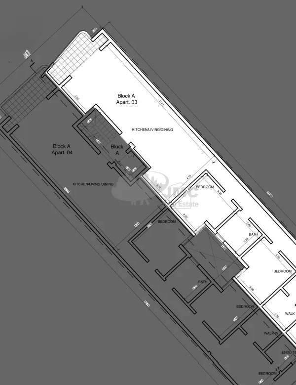 Zejtun fully finished 3-bedroom apartments